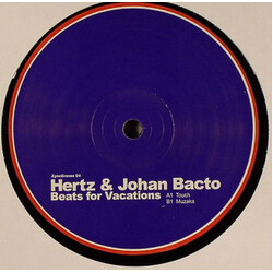 Hertz & Johan Bacto Beats For Vacations USED VINYL 12INCH 45 RPM