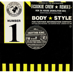 The Beatmasters Rok Da House (Remix) USED VINYL 12INCH 45 RPM
