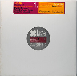 Public Domain / Chuck D Rock Da Funky Beats USED VINYL 12INCH PROMO