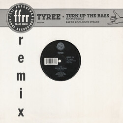 Tyree Cooper Turn Up The Bass (Remix) USED VINYL 12INCH 45 RPM