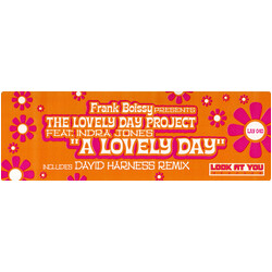 Franky Boissy / The Lovely Day Project / Indra Jones A Lovely Day USED VINYL 12INCH 33 S RPM