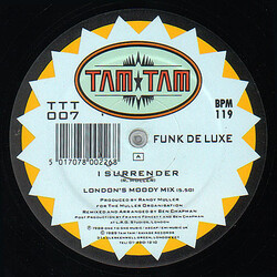 Funk Deluxe I Surrender USED VINYL 12INCH 45 RPM