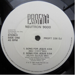 Neutron 9000 Song For Jesus USED VINYL 12INCH 45 RPM PROMO