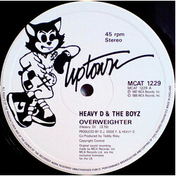 Heavy D. & The Boyz Overweighter / Mr. Big Stuff (The Final Slamdown) USED VINYL 12INCH 45 RPM
