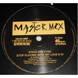 Steve Drayton Stop Playing With My Love USED VINYL 12INCH 45 RPM STEREO