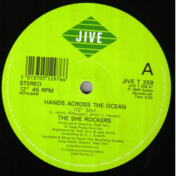 She Rockers Hands Across The Ocean USED VINYL 12INCH