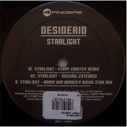Desiderio Starlight USED VINYL 12INCH 33 S RPM