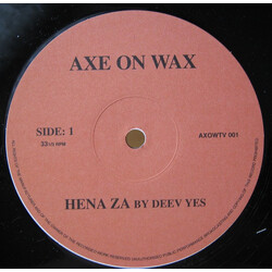 Deev Yes / Jerry (2) Hena Za / Bumper USED VINYL 12INCH 33 S RPM