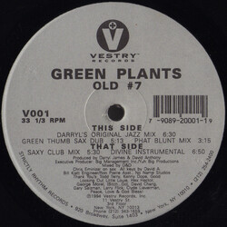 Green Plants Old # 7 USED VINYL 12INCH 33 S RPM