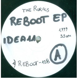 The Rurals Re-boot USED VINYL 12INCH WHITE LABEL