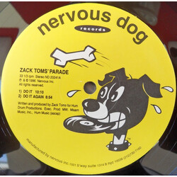 Zack Toms' Parade Do It / Testify USED VINYL 12INCH 33 S RPM