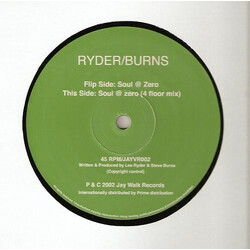 Ryder Burns Soul @ Zero USED VINYL 12INCH 45 RPM