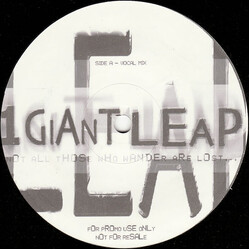 1 Giant Leap Not All Those Who Wander Are Lost... USED VINYL 12INCH 33 S RPM PROMO