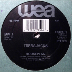 Terrajacks Houseplan USED VINYL 12INCH 33 S RPM