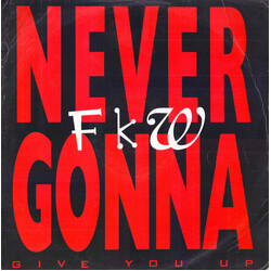 FKW (2) Never Gonna (Give You Up) USED VINYL 12INCH 33 S RPM