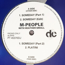 M People / Heather Small Someday USED VINYL 12INCH PROMO