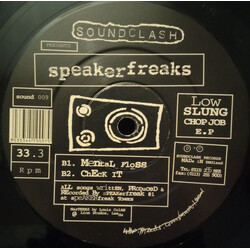 Speakerfreaks (2) Low Slung Chop Job E.P USED VINYL 12INCH 33 S RPM EP