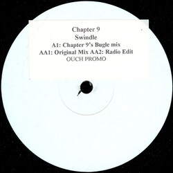 Chapter 9 Swindle USED VINYL 12INCH WHITE LABEL PROMO