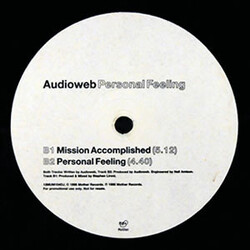 Audioweb Personal Feeling USED VINYL 12INCH PROMO