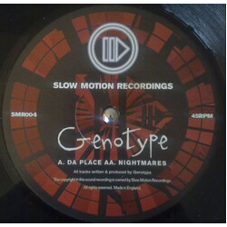 Genotype Da Place / Nightmares USED VINYL 12INCH 45 RPM
