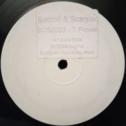T.Power Cuba USED VINYL 12INCH WHITE LABEL PROMO