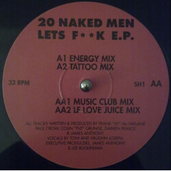20 Naked Men Lets F**k E.P. USED VINYL 12INCH EP 33 S RPM