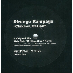 Strange Rampage Children of God USED VINYL 12INCH