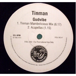 Tinman Gudvibe USED VINYL 12INCH 33 S RPM PROMO