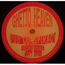 Dub Conspiracy Ghetto Heaven USED VINYL 12INCH PROMO