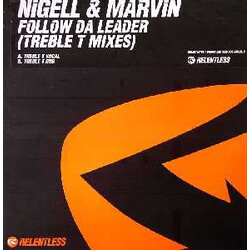 Nigel & Marvin Follow Da Leader (Treble T Mixes) USED VINYL 12INCH PROMO 45 RPM