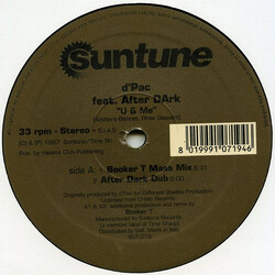 D'Pac / After Dark (3) U & Me USED VINYL 12INCH 33 S RPM