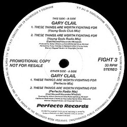 Gary Clail & On-U Sound System These Things Are Worth Fighting For USED VINYL 12INCH PROMO