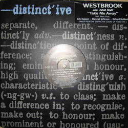 Chris Westbrook Take Me Away USED VINYL 12INCH 33 S RPM