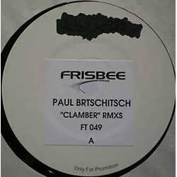 Paul Brtschitsch Clamber (Rmxs) USED VINYL 12INCH 33 S RPM PROMO WHITE LABEL