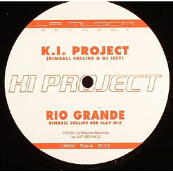K-I Project Rio Grande USED VINYL 12INCH 33 S RPM