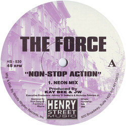 The Force (23) Non-Stop Action USED VINYL 12INCH 45 RPM