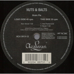 Nuts & Bolts Brain Pie USED VINYL 12INCH