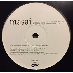 Masai Do That Thang USED VINYL 12INCH PROMO