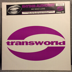 Rhythm Authority We Need Love USED VINYL 12INCH 33 S RPM