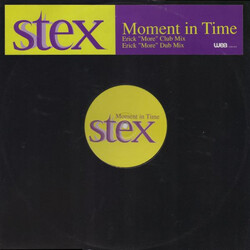 Stex Moment In Time (Erick More Club Mix) USED VINYL 12INCH 33 S RPM PROMO