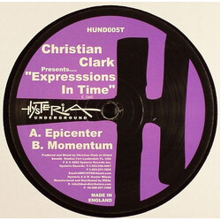 Christian Clark / Expressions in Time Epicenter / Momentum USED VINYL 12INCH