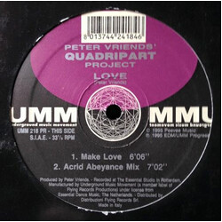 Quadripart Love USED VINYL 12INCH 33 S RPM