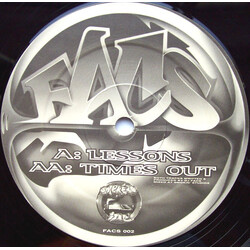 Facs Lessons / Times Out USED VINYL 12INCH 45 RPM