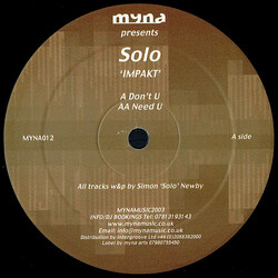 Solo (17) Impakt USED VINYL 12INCH