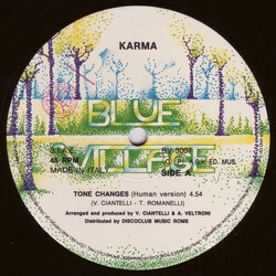 Karma (16) Tone Changes USED VINYL 12INCH 45 RPM
