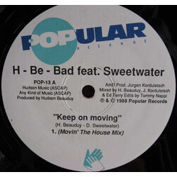 H-Be-Bad / Sweetwater (2) Keep On Moving USED VINYL 12INCH MAXI-SINGLE