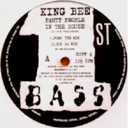 King Bee Party People In The House USED VINYL 12INCH
