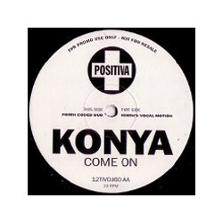 Konya Come On USED VINYL 12INCH 33 S RPM PROMO