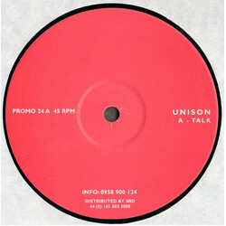 Unison (4) Talk / First Light USED VINYL 12INCH 45 RPM