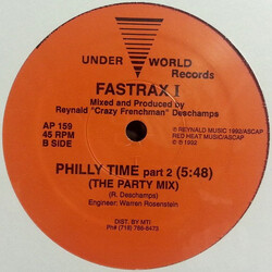 Fastrax I Philly Time USED VINYL 12INCH 45 RPM